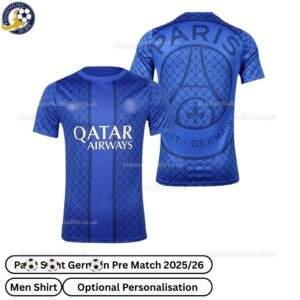 P^_^SG Pre Match Men Football Shirt 2025_26